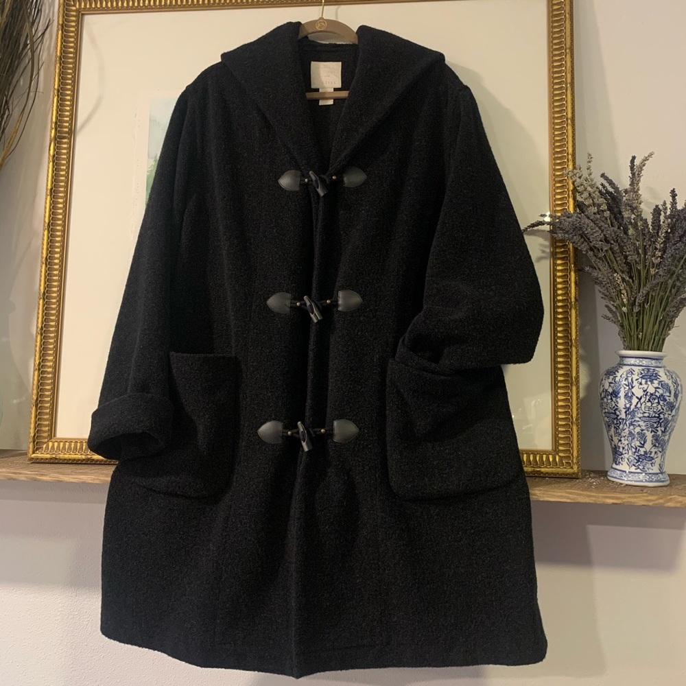 J. Jill Wool Toggle Coat